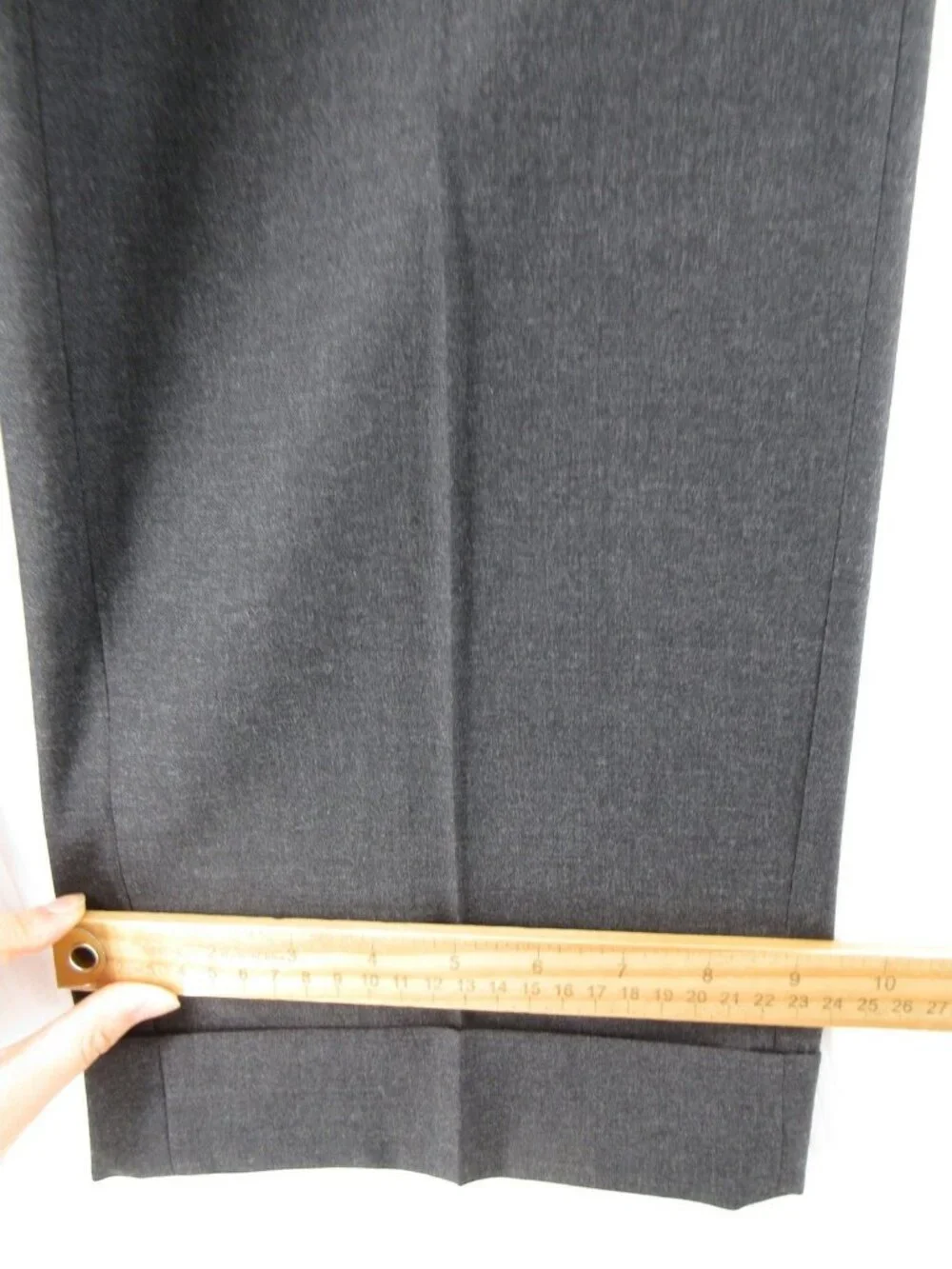 VINTAGE Majer Pants 36X32 Strathspey & Cathers Merino 260s Wool Cuffed